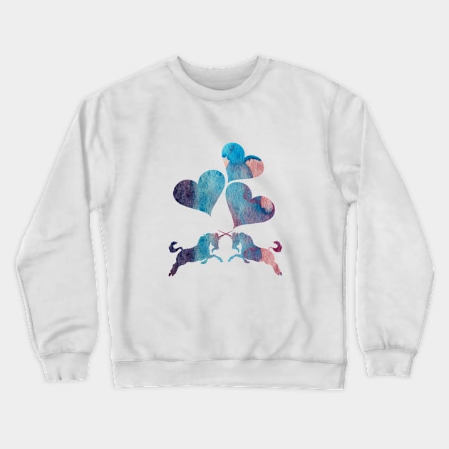 Unicon art Crewneck Sweatshirt by TheJollyMarten